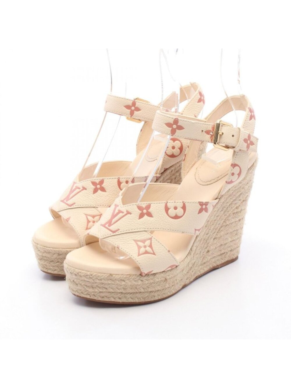 Louis Vuitton Sandals Star Board Line Espadrilles Leather Shoes